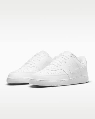 Nike Court Vision Low Next Nature Men's US 10.5 M White Lifestyle Shoes ZOGG3068