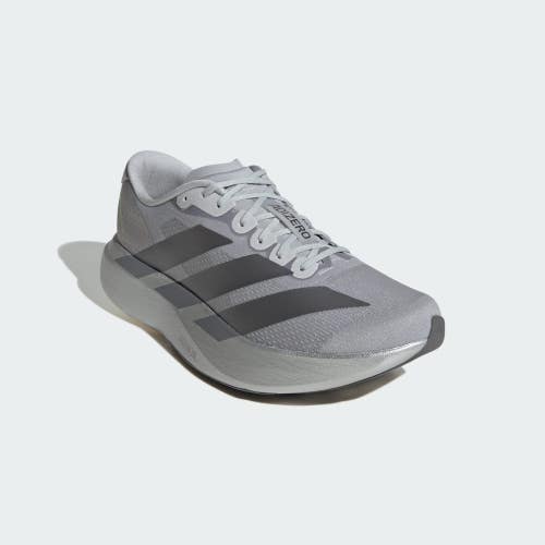 Adidas Adizero EVO SL JR3419 Sneakers Men's US 14.5 Silver Running Shoes RHS9192