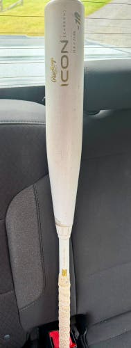 2024 Rawlings Icon Composite USSSA Certified Bat (-10) 20 oz 30" (Used)