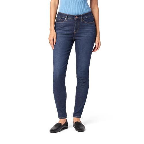 Signature by Levi Strauss & Co. Jeans Women's 27 Blue Denim Skinny Leg JZZ1365