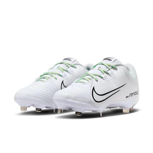Nike Hyperdiamond 4 Pro CZ5920-103 Women's US 7 White Softball Cleats Hawk2889