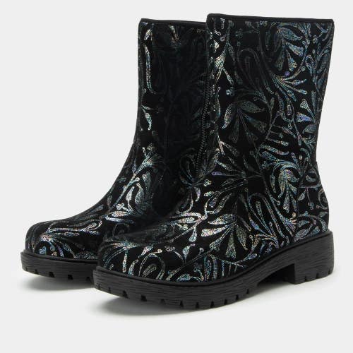 Alegria Chalet Boot Womens US 5-5.5 Marvelous Sherpa Lined Ankle Bootie Hawk2909
