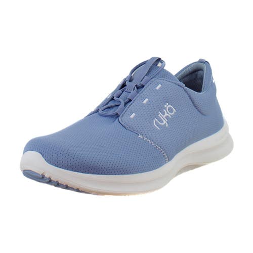 Ryka Renew Slip On Sneakers Women's 10 W Blue Low Top Lifestyle Shoes Hawk2861