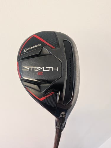 TaylorMade Stealth 2 Rescue Hybrid, 4H 22* Ventus 7H Red Stiff