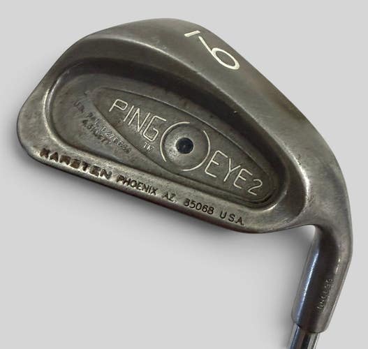 Ping Eye Two  9 Iron Golf Club Black Dot Steel ZZ Lite Shaft