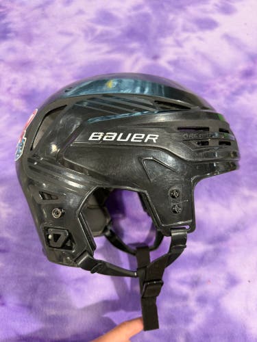 Black Large Bauer Re-Akt 85 Helmet (Used)