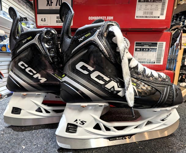 NEW CCM Tacks XF 80 Hockey Skates, Size JR 3.5 Regular Width