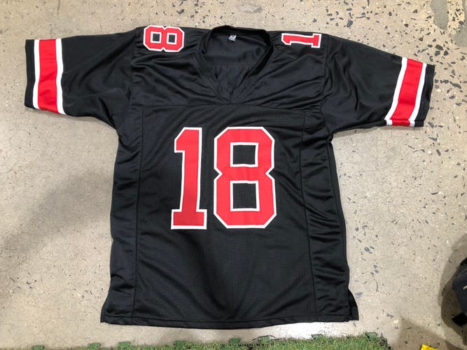 Men's Medium Ohio State Buckeyes Marvin Harrison Jr. #18 Football Jersey