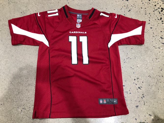 Youth Large Arizona Cardinals Larry Fitzgerald #11 Football Jersey