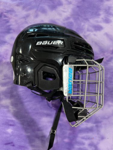 Black Large Bauer IMS 5.0 Helmet (Used)