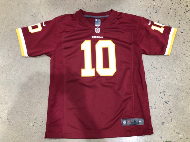 Youth Large Washington Redskins Robert Griffin III #10 Football Jersey