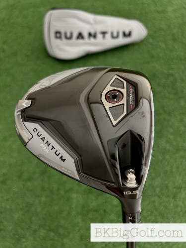 Callaway Quantum Max 10.5 Driver w Headcover / Stiff