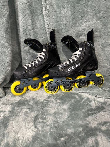 Junior CCM Super Tacks 9350 Inline Skates Regular Width Size 4 (Used)