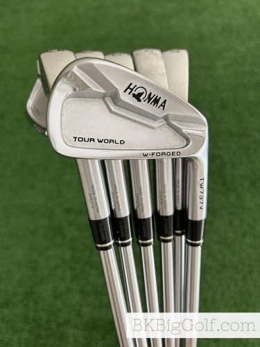 Honma TW737V Forged Iron Set 5-P / True Temper AMT White Stiff