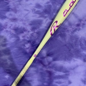2026 Rawlings Clout AI Alloy Bat USABat Certified (-10) Alloy 20 oz 30" (Used)