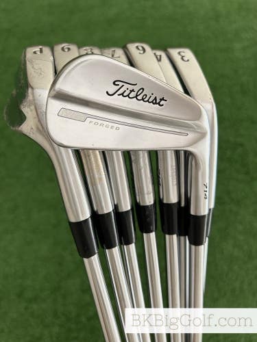 Titleist 714 MB Forged Iron Set 3-P / Dynamic Gold S300 Stiff
