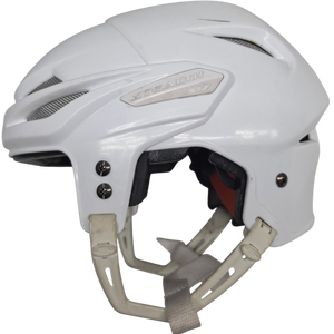 Easton Stealth S17 White Senior Small Hockey Helmet Used (15935)