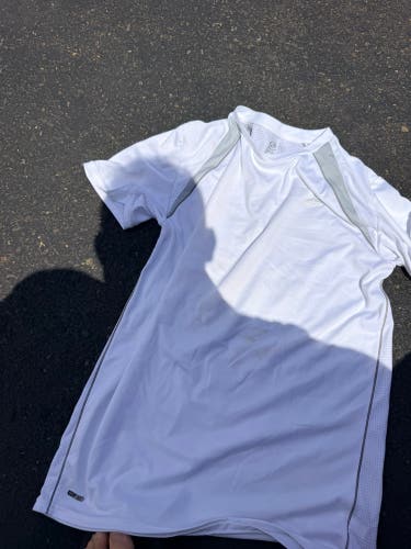 White XL Men's Champion Shirt (Used)