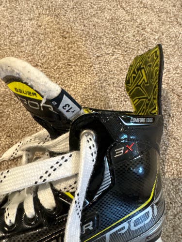 2021 Bauer Vapor 3X Hockey Skates Regular Width 13 (Used)