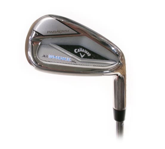 Callaway Paradym Ai Smoke HL Single 7 Iron Steel True Temper Elevate 85 Stiff