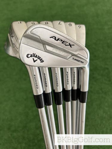 Callaway Apex Pro 21 Forged Iron Set 4-P / Project X IO 6.5 Extra Stiff
