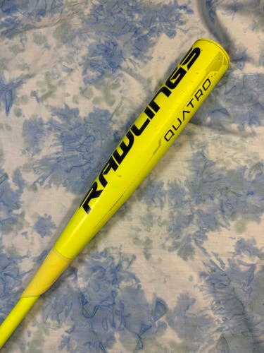 2017 Rawlings QUATRO GLOWSTICK Composite BBCOR 32in 29oz (-3)