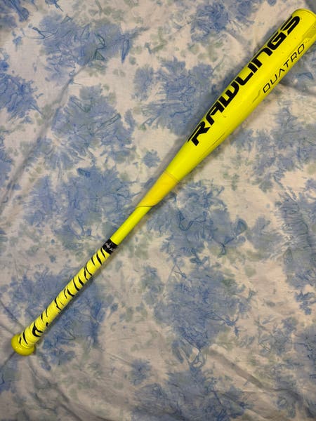 2017 Rawlings QUATRO GLOWSTICK Composite BBCOR 32in 29oz (-3