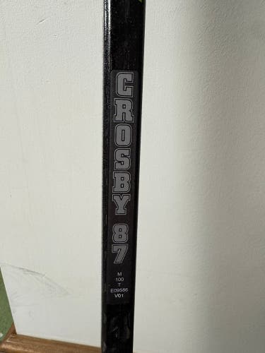 Senior CCM Ribcor Reckoner Left Hand Hockey Stick Toe Pattern 100 Flex Pro Stock (New)