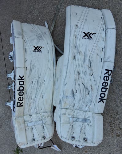 34+1" Reebok Premier XLT SR Goalie Leg Pads (Used)