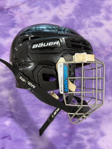 Black Large Bauer IMS 5.0 Helmet (Used)