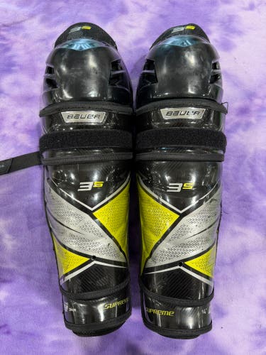 Senior Bauer Supreme 3S Shin Pads 14" (Used)
