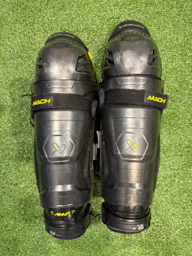 Junior Bauer Supreme Mach Shin Pads 12" (Used)