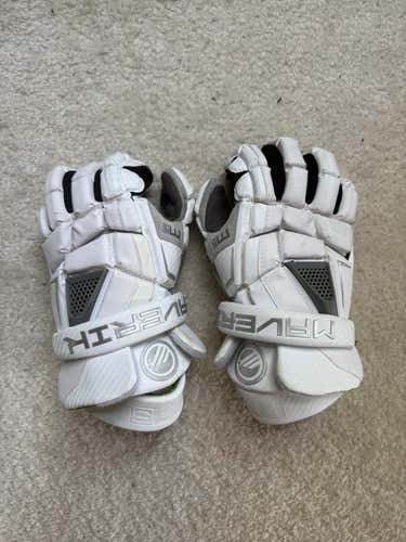 Large (13'') Maverik M5 Lacrosse Gloves (Used)