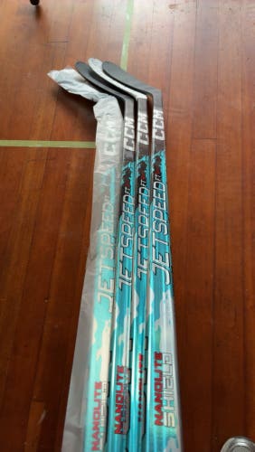 Junior CCM FT9 Pro Left Hand Hockey Stick P28 50 Flex (New)