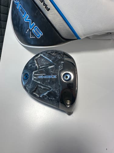 Callaway Paradym Ai Smoke TD Driver 9* HEAD ONLY Mens RH HC