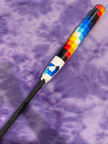 White 2023 DeMarini Prism+ Composite Bat (-10) Composite 24 oz 34" (Used)