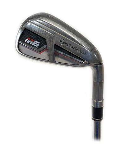 TaylorMade M6 Single 6 Iron Steel KBS Max 85 Stiff Flex