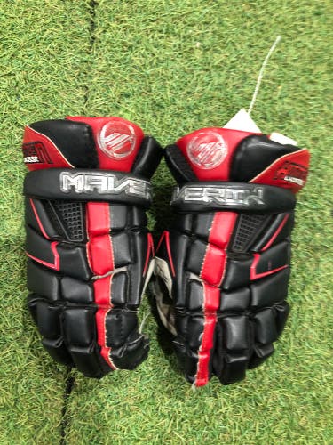 Small Maverik M4 Lacrosse Gloves (Used)