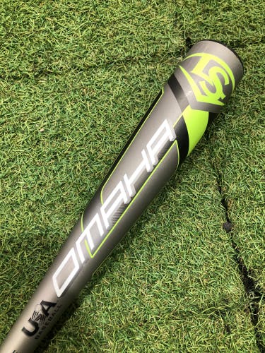 2020 Louisville Slugger Omaha 5 Alloy Bat USABat Certified (-10) Alloy 17 oz 27" (Used)