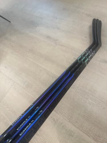 3 Pack - NEW - CCM Ribcor Trigger 9 Pro - Max Blade Hockey Sticks