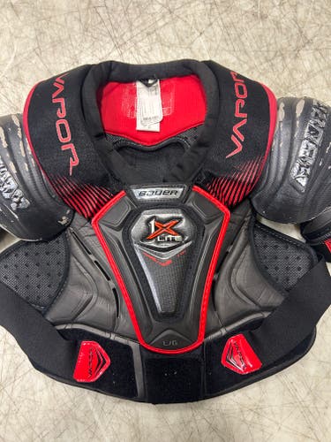 Large Senior Bauer Vapor 1X Lite Shoulder Pads (Used)