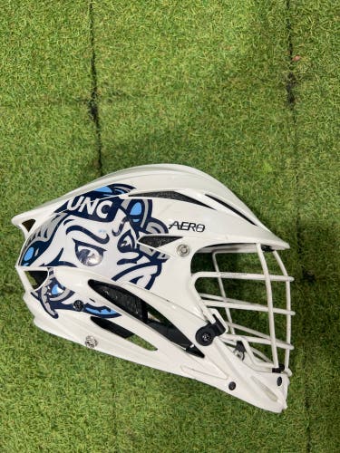 UNC White STX Aero Helmet (Used)