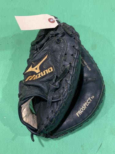 Used Mizuno Power Close Right Hand Throw Catcher's Baseball Glove 31.5"