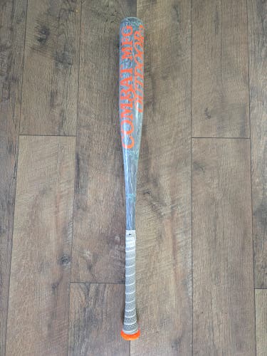 2026 Combat MFG Spec A1 Alloy BBCOR Certified Bat (-3) 29 oz 32" (Used)