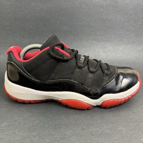 Nike Air Jordan 11 Low Bred 2015 Size 9 Mens Shoes Black Red White