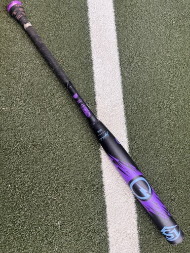 Louisville Slugger Genesis 2pc composite slowpitch Bat 34" 25oz endload (DAMAGED)