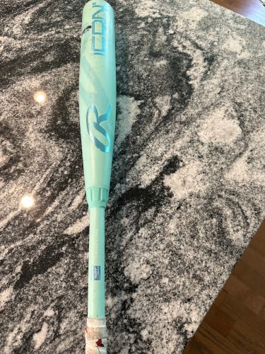2026 Rawlings Icon Composite USSSA Certified Bat (-5) 27 oz 32" (Used)