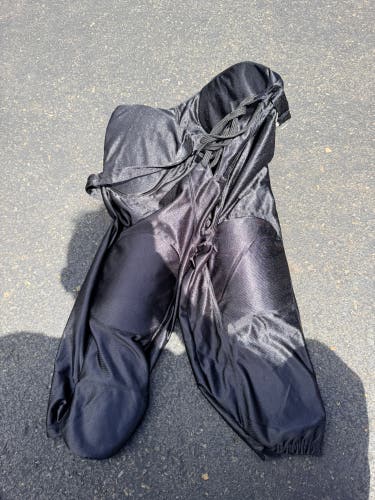 Black Men's Large Adult Game Pants (New)