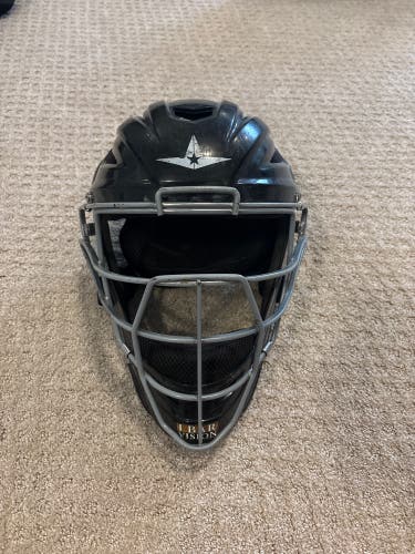 Black All Star Catcher's mask (Used)