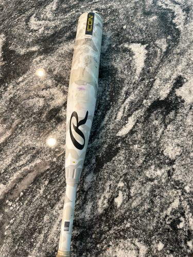 2025 Rawlings Icon Composite USSSA Certified Bat (-5) 27 oz 32" (Used)